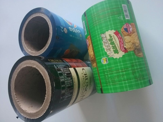 Custom Printed Moisture Proof Plastic Protective Film For Food Packaging